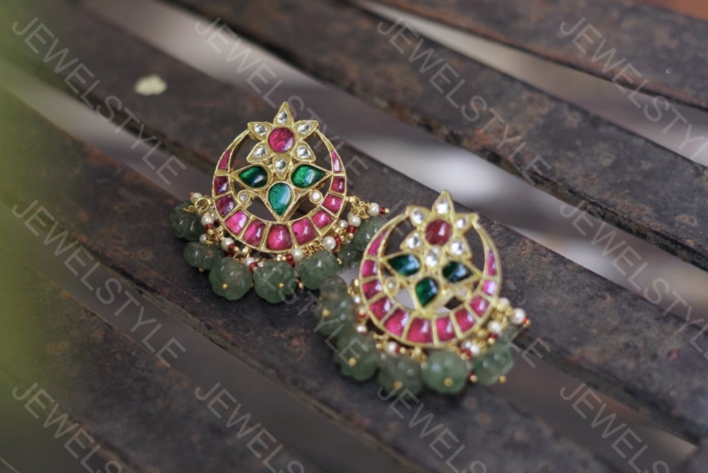 Kundan studs(1-952)(PREORDER) - JEWELSTYLE