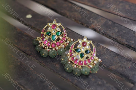 Kundan studs(1-952)(PREORDER) - JEWELSTYLE