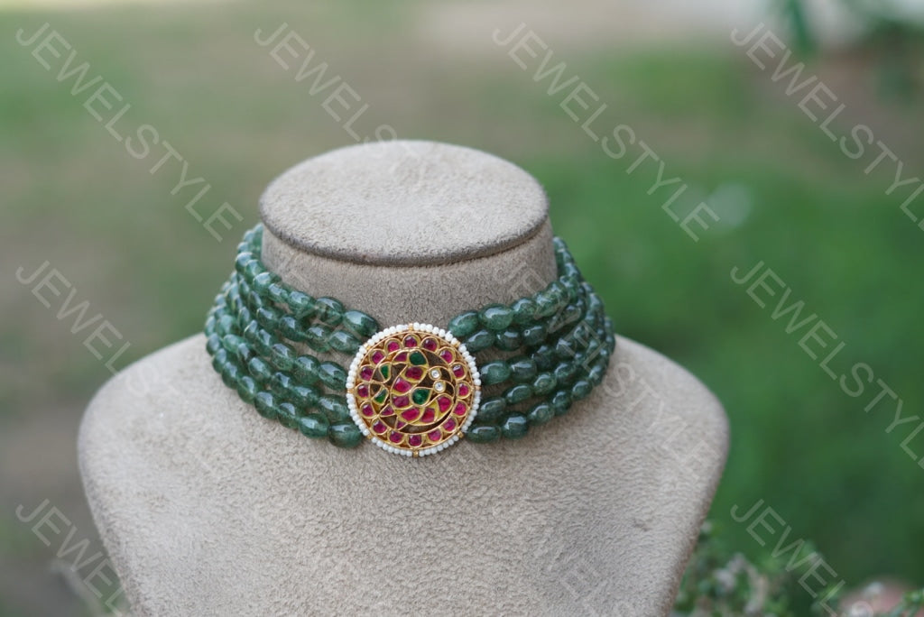 Kundan Choker (4-3290)(PREORDER)(R)