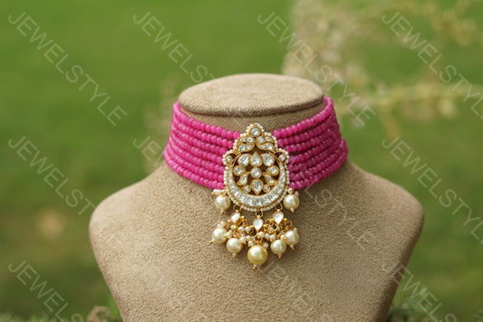 Kundan Choker(PREORDER) - JEWELSTYLE