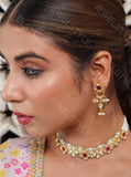 Kundan Choker set (4-3620)(R)