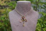 Kundan Pendant chain (4-2076)(R)