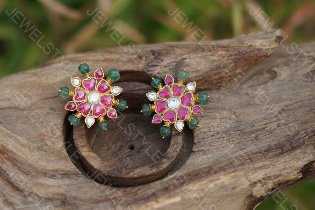 Kundan studs  (1-1208) (PREORDER)