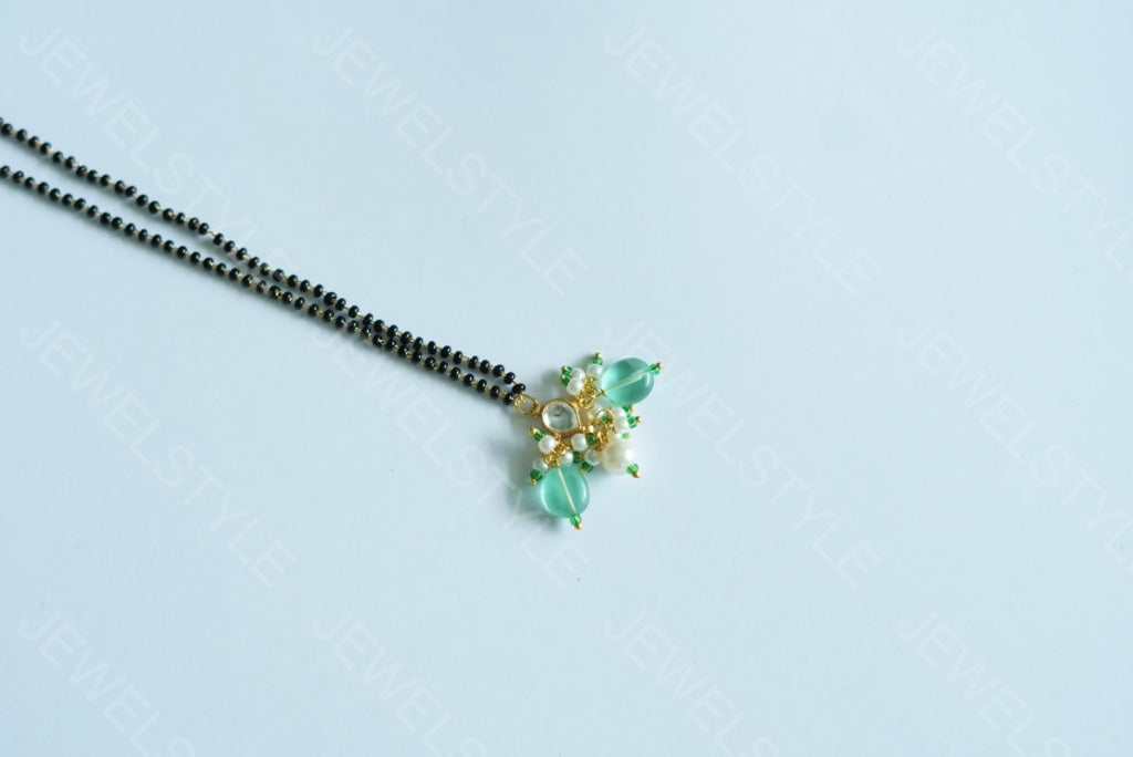 Kundan Pendant (4-3913)(R) - JEWELSTYLE