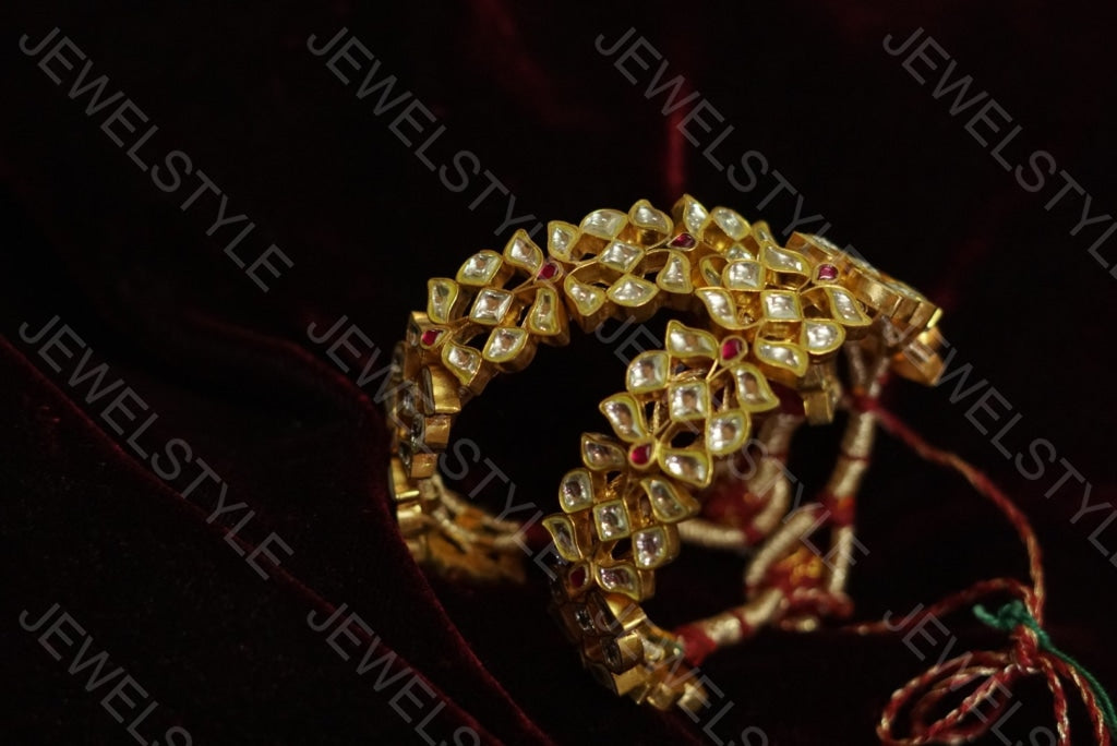Kundan Handcuff(Preorder) 3-54 - JEWELSTYLE