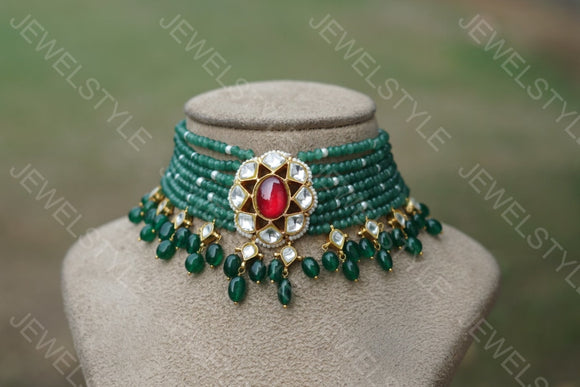 Kundan Choker (4-2574)(PREORDER)