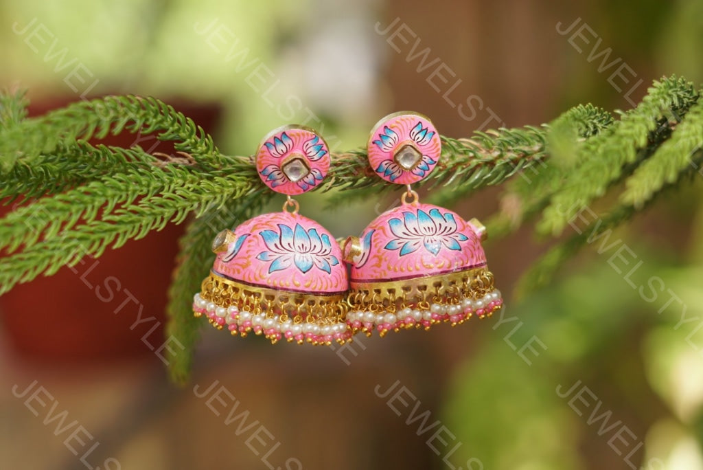 Meenawork Jhumki (1-1000)(OFFERPIECE) - JEWELSTYLE
