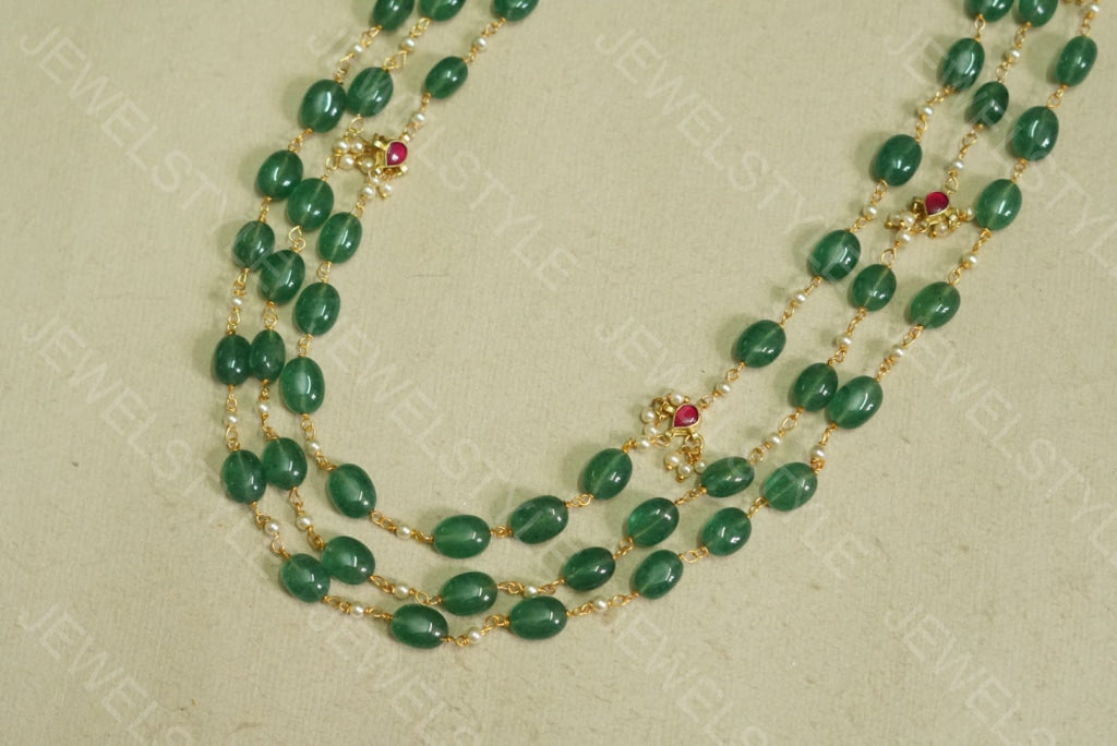 Beads Necklace (4-3460)(OFFER PIECE)(N) - JEWELSTYLE