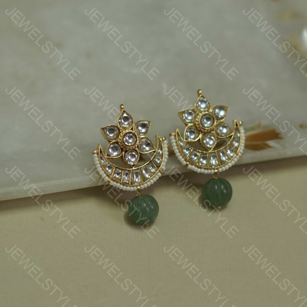 Kundan studs(1-1150)(PREORDER) - JEWELSTYLE