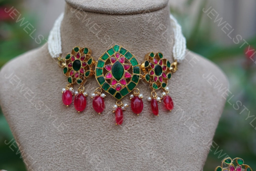Choker set(Preorder) 4-382 - JEWELSTYLE
