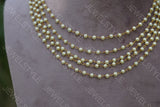 Small pearl Necklace(4-1409)(N)
