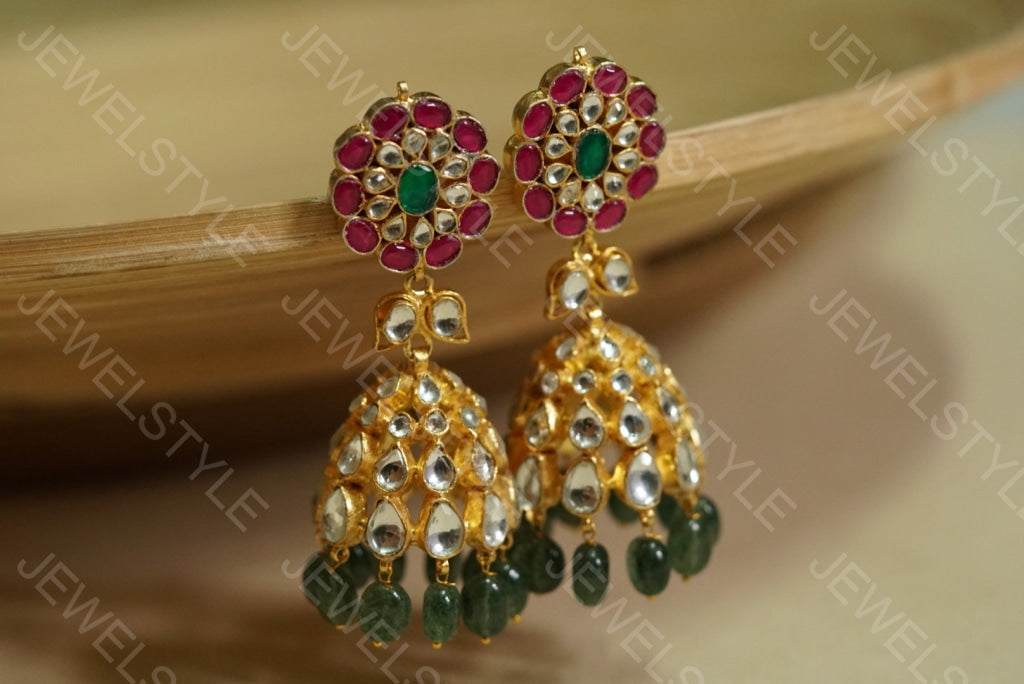Kundan jhumki (1-2077)(R)(preorder)