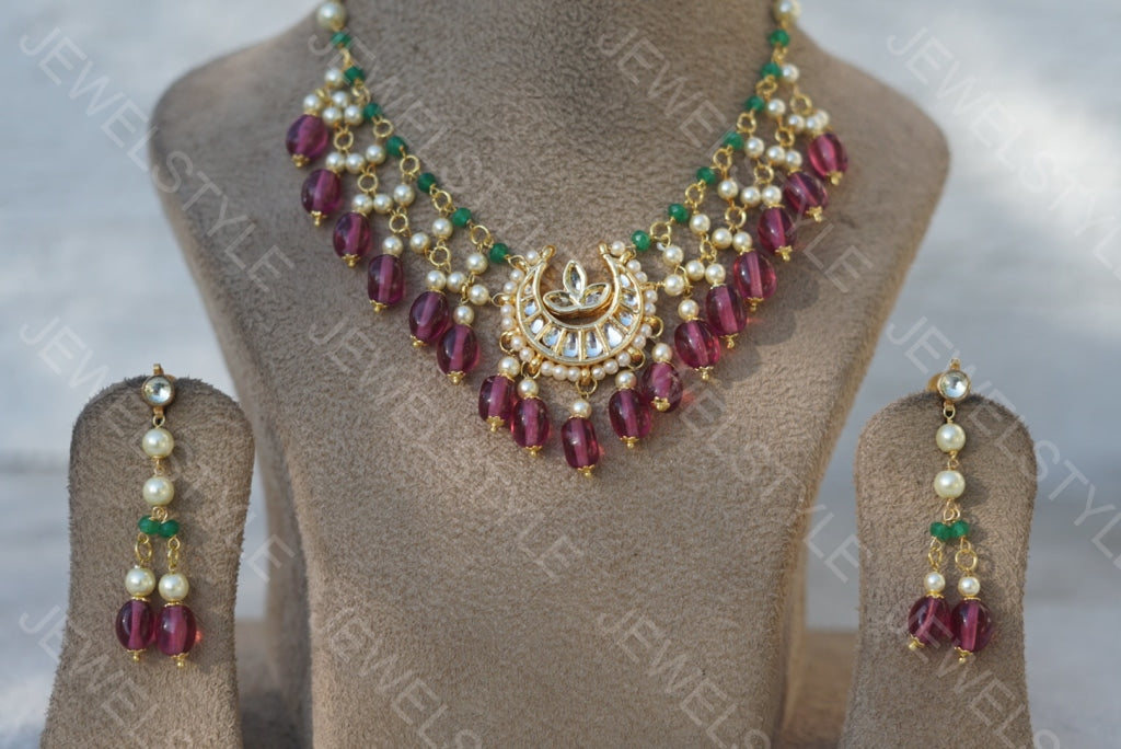 Beads necklace set(4-3235)(N) - JEWELSTYLE