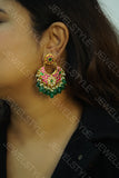 Kundan Earrings (1-1591)(preorder)