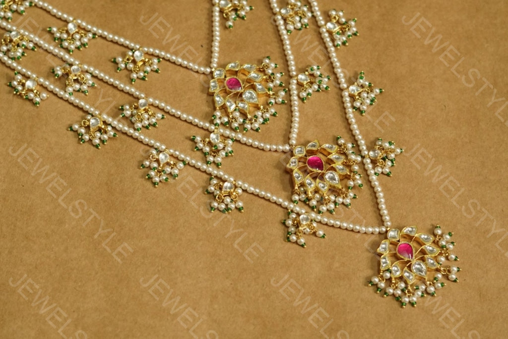 3 layer Rani Haar (4-1103)(Preorder) - JEWELSTYLE