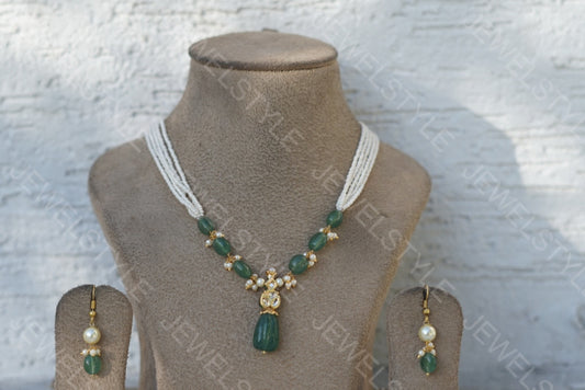 Beads necklace set(4-3234) - JEWELSTYLE