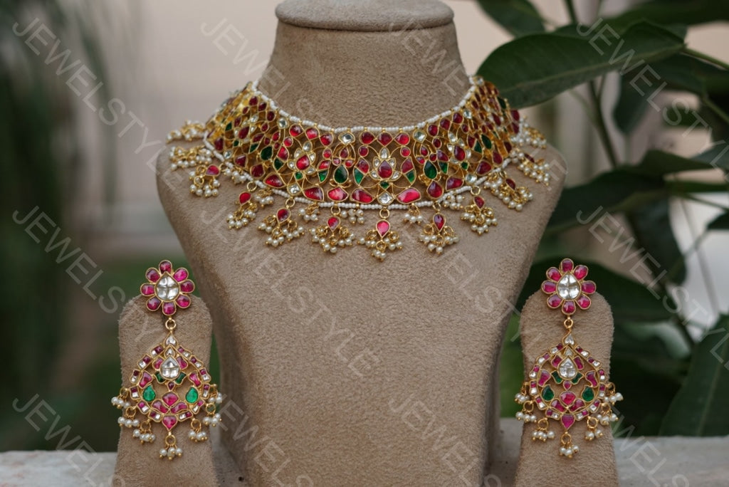 Necklace set(Preorder) (4-664) - JEWELSTYLE