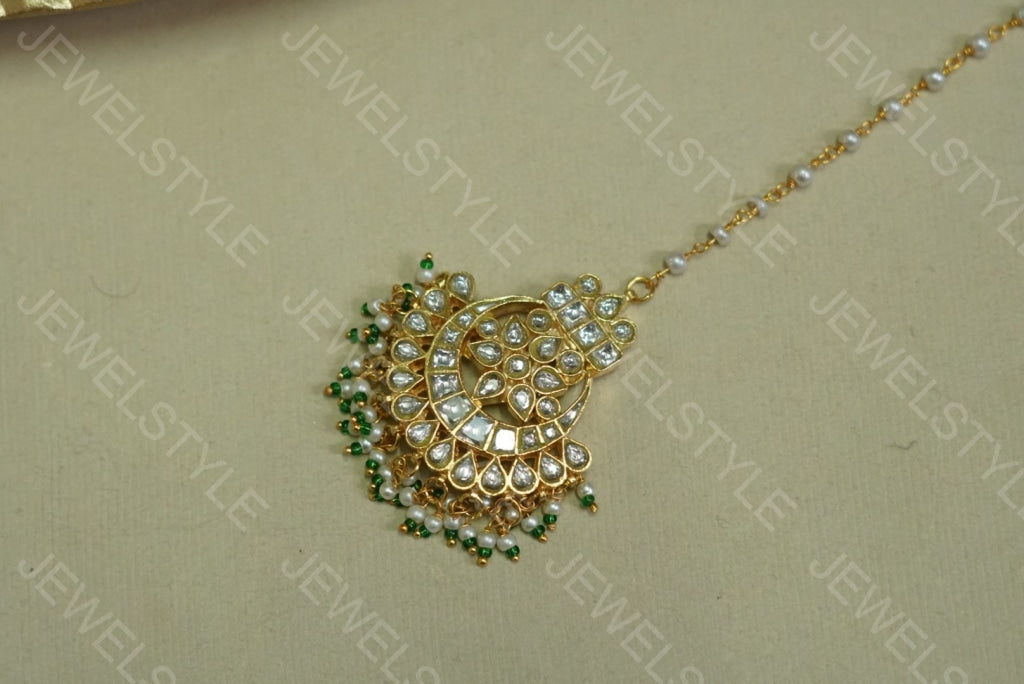 Kundan Maangtika(5-48)(R) - JEWELSTYLE