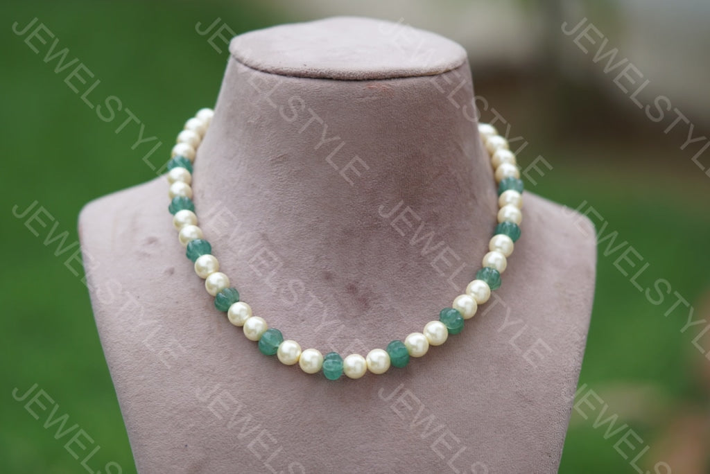 Beads Necklace  (4-4051) - JEWELSTYLE