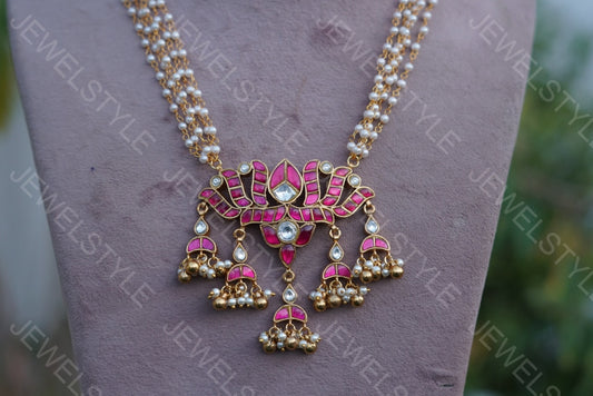 Kundan Pendant  (4-3450)(R)(PREORDER)