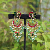Kundan Earrings (1-1289)(Preorder)