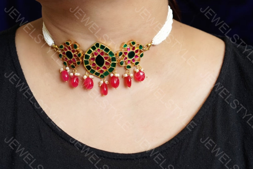 Choker set(Preorder) 4-382 - JEWELSTYLE