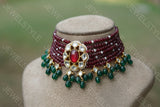 Kundan Choker (4-2573)(PREORDER)