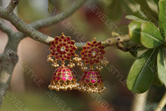 Kundan Jhumki (1-1531)(PREORDER)