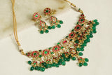 Kundan Choker set (Preorder)( 4-1132)