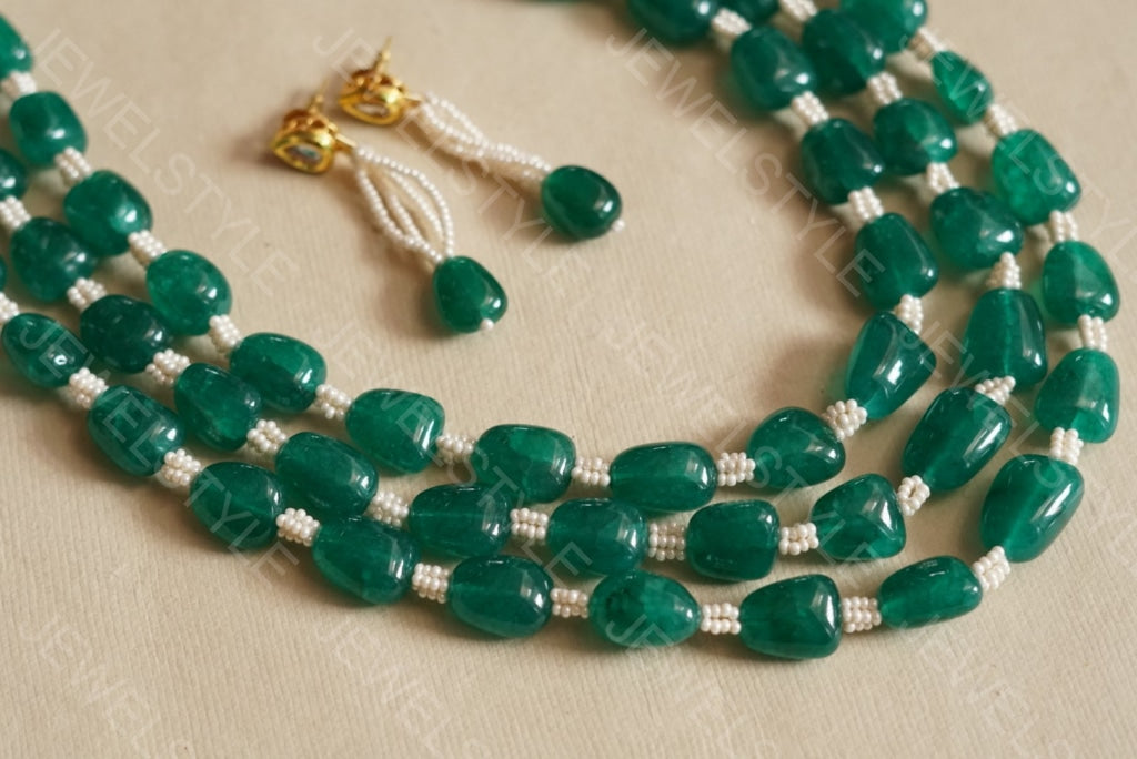 Beads Necklace set - JEWELSTYLE