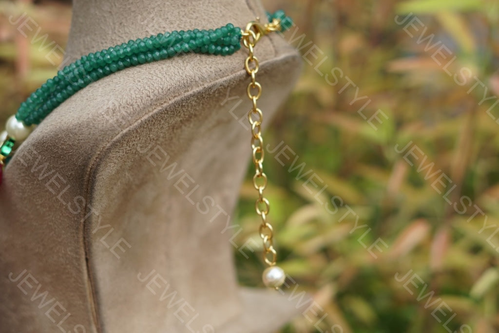 Necklace set (4-1915) - JEWELSTYLE