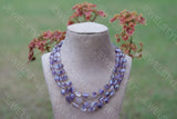 Amethyst  Beads Necklace (4-4946)(F)(OFFER PIECE)