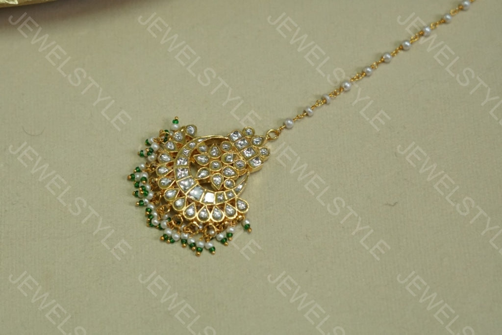 Kundan Maangtika(5-48)(R) - JEWELSTYLE