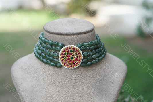 Kundan Choker (4-3290)(PREORDER)(R)