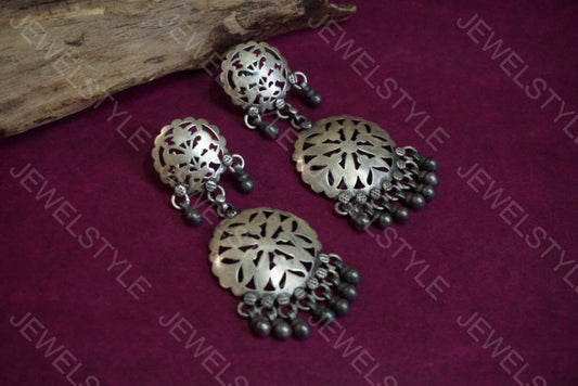 Oxidised chandbali (1-891) - JEWELSTYLE