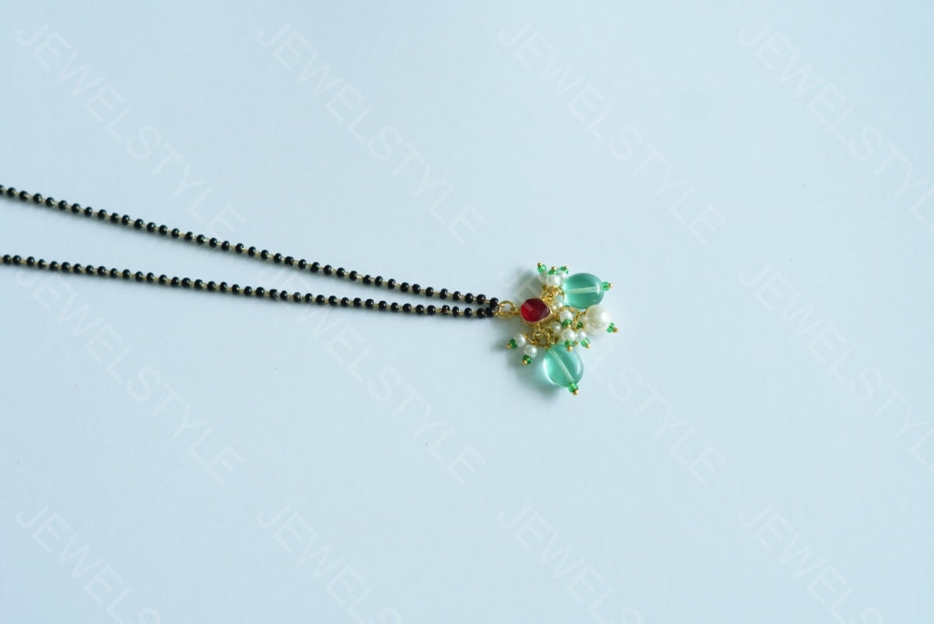 Kundan Pendant (4-3915)(R) - JEWELSTYLE