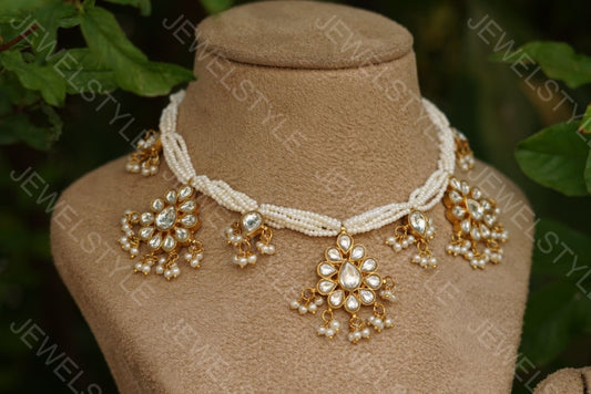 Kundan necklace(Preorder) 4-69 - JEWELSTYLE