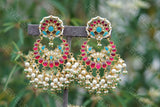 Kundan Earrings (1-1588) (PREORDER)