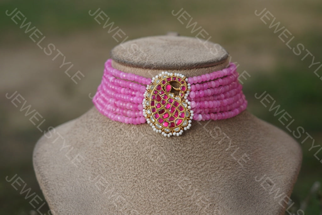 Kundan choker (4-3247)(preorder)