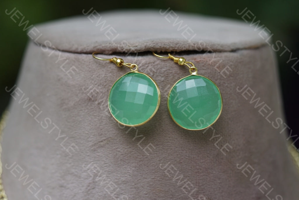 Stone necklace set(4-4409)(R) - JEWELSTYLE