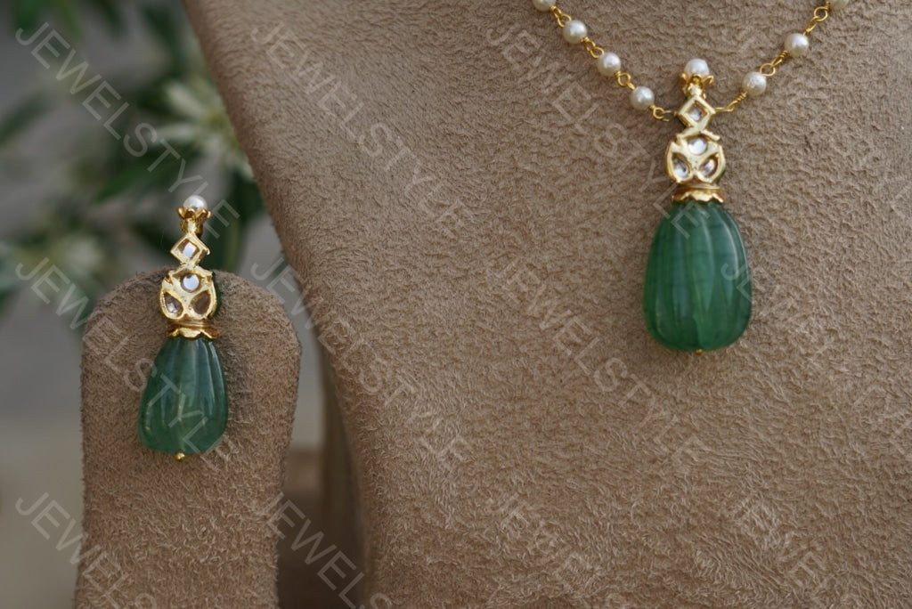 Pendant set(4-1043)(made on order 3-4 days) - JEWELSTYLE