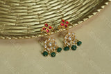 Kundan Earrings (1-1568) (PREORDER)