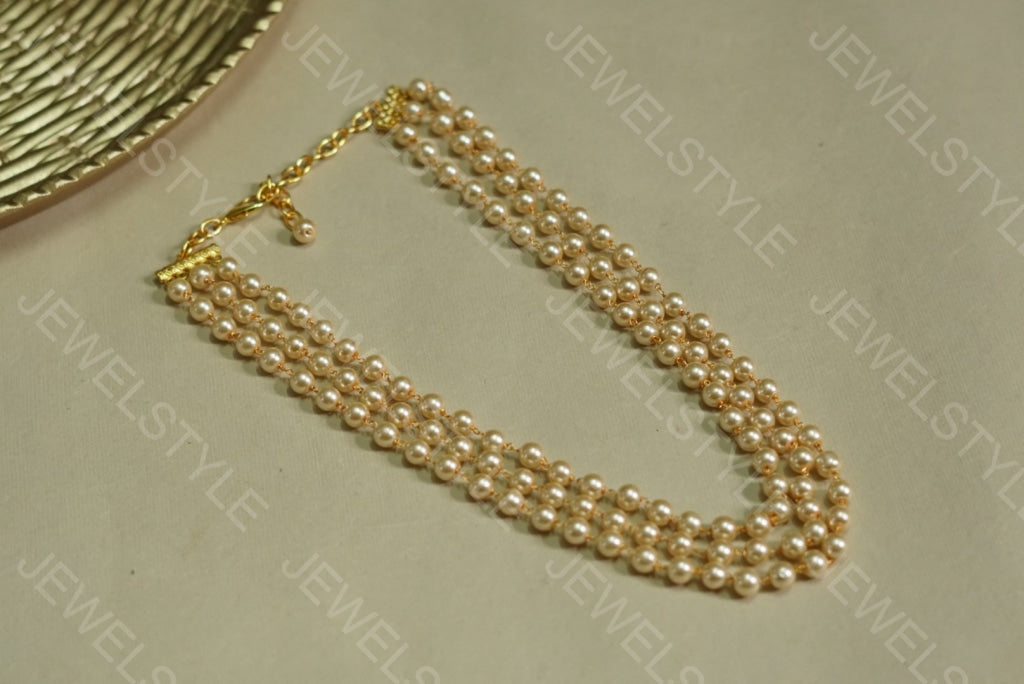 Pearl Necklace (4-1342) (N) - JEWELSTYLE
