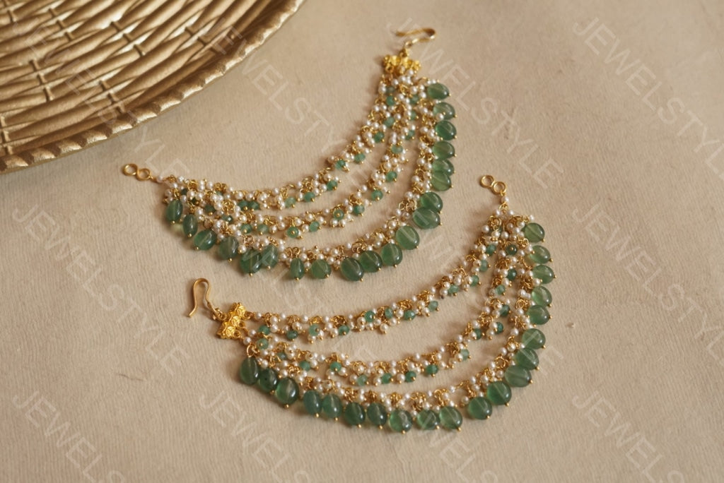 Beads Ear Chain (9-35)(already discounted) - JEWELSTYLE