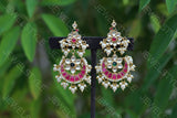 Kundan Earrings (1-1364)(PREORDER)