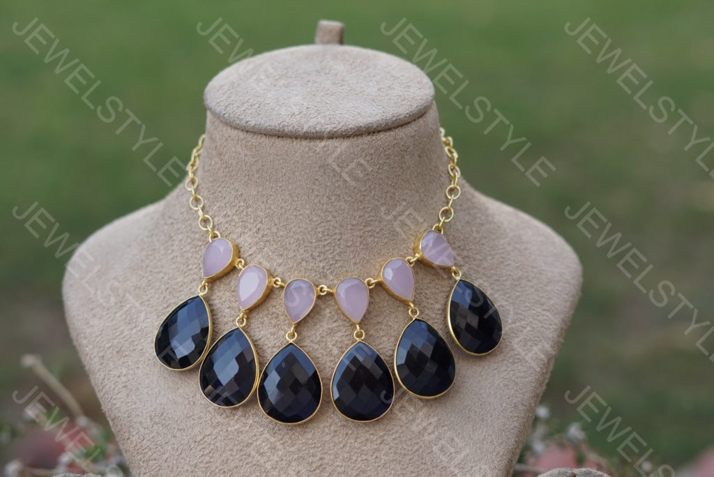 Stone Necklace (R) (4-1021) DISCOUNTED) - JEWELSTYLE