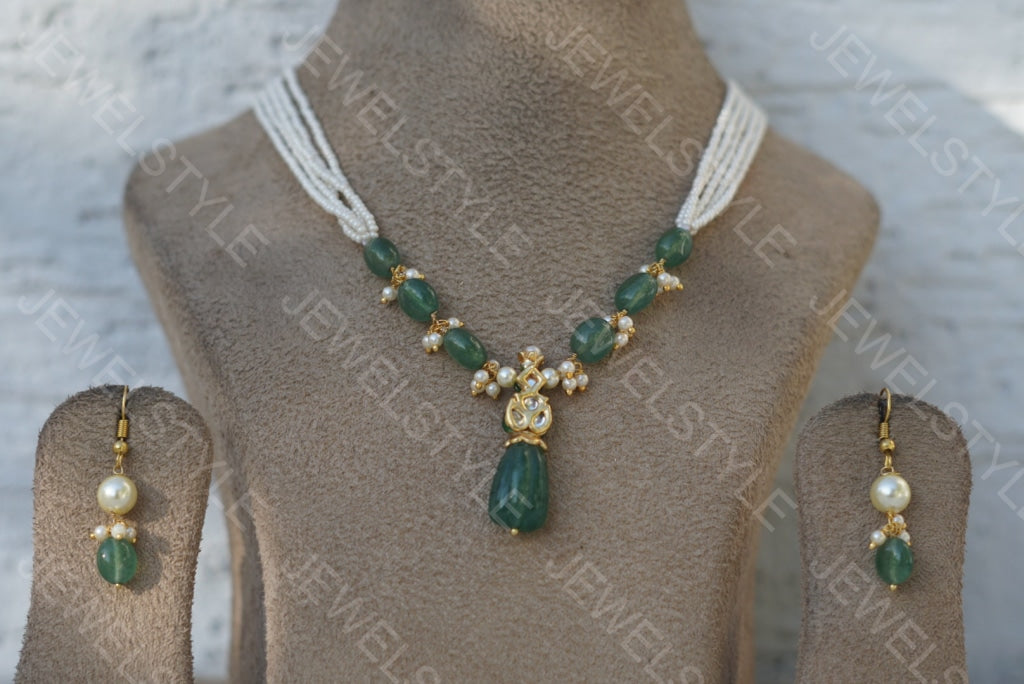 Beads necklace set(4-3234) - JEWELSTYLE