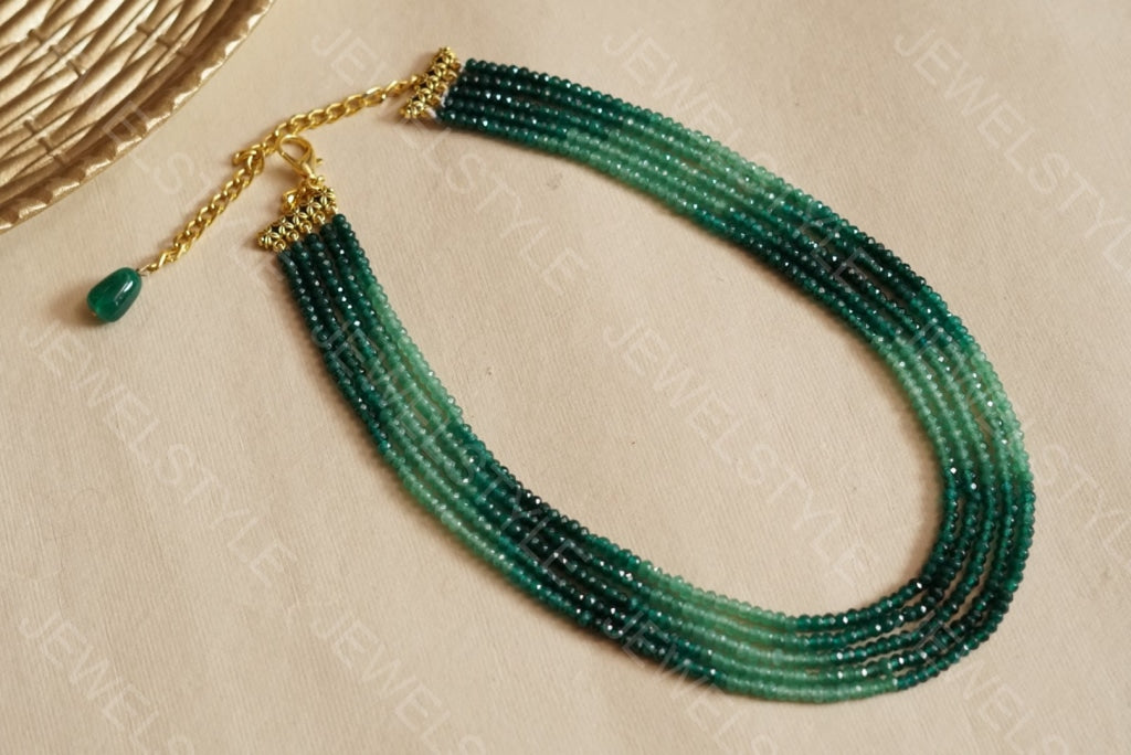 Beads Necklace(4-1293) - JEWELSTYLE