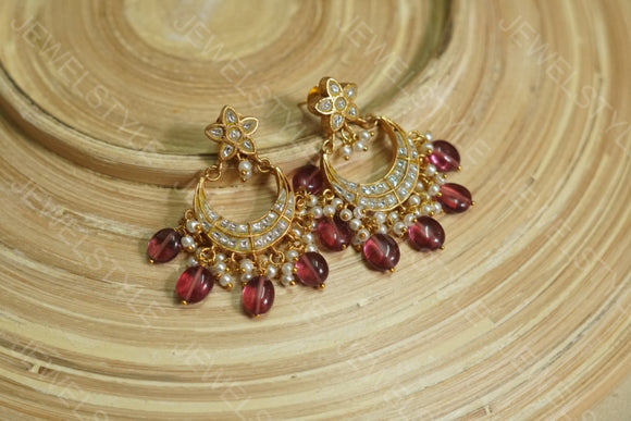 Kundan Earring (1-1692)(PREORDER)