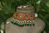 Kundan Choker (4-3826)(R)(PREORDER)